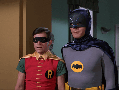 funny batman and robin gif about grammar